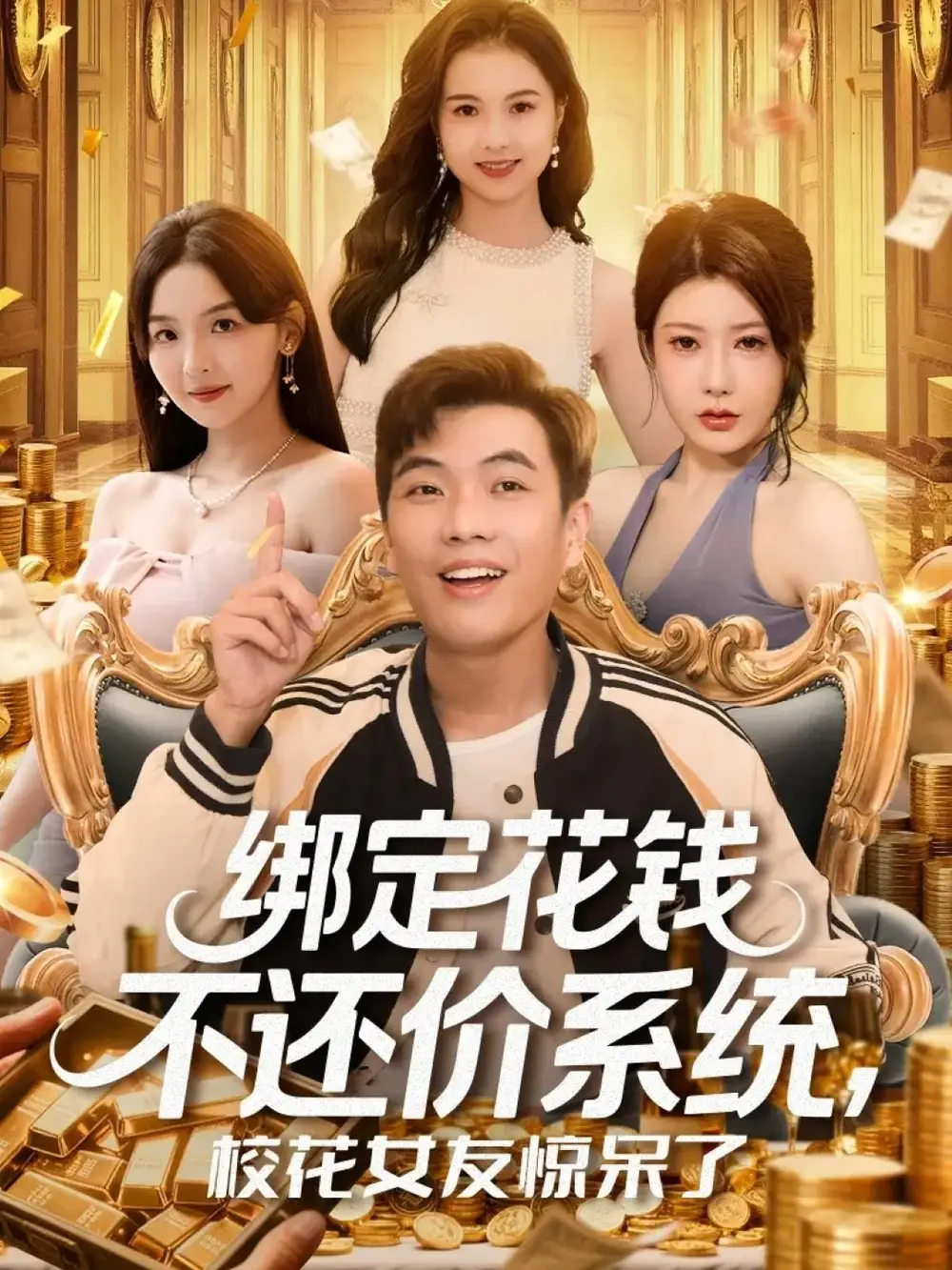 绑定花钱不还价系统校花女友惊呆了(101集)孙钰哲&王廷予高清海报图片 绑定花钱不还价系统校花女友惊呆了(101集)孙钰哲&王廷予海报