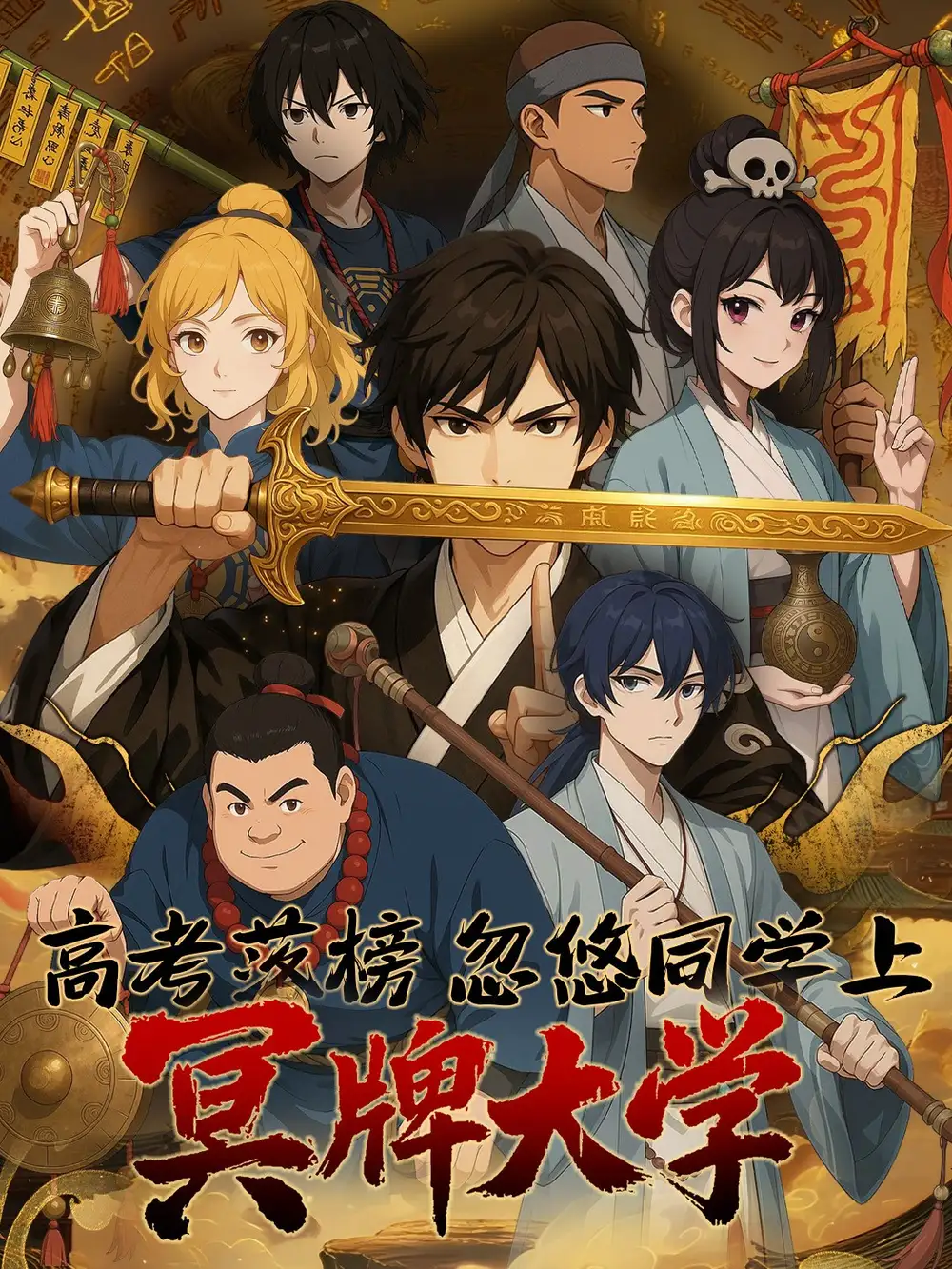 高考落榜忽悠同学上冥牌大学(54集)叶玲&林翔高清海报图片 高考落榜忽悠同学上冥牌大学(54集)叶玲&林翔海报