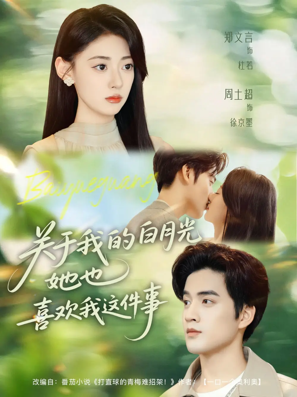 关于我的白月光她也喜欢我这件事（80集）周士超＆郑文言海报