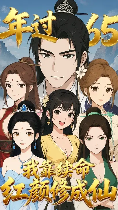 年过65，我靠续命红颜修成仙 (55集) 动漫海报