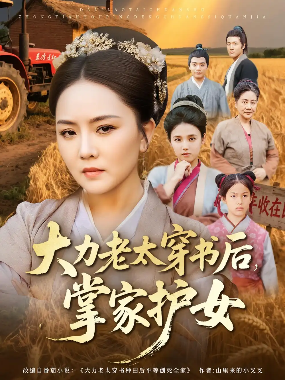 大力老太穿书后，掌家护女（80集）唐艺博&陈洁海报