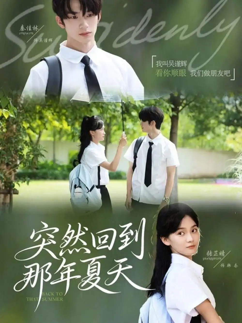 突然回到那年夏天（70集）秦佳林＆张芷晴海报