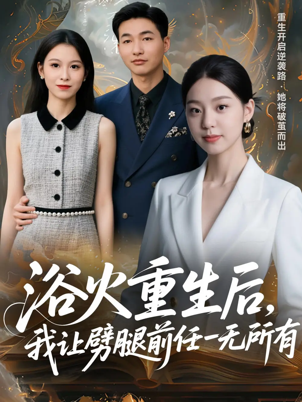 短剧《浴火重生后，我让劈腿前任一无所有＆甩掉前任后，我涅槃重生了》高清完整版全集免费在线观看大结局