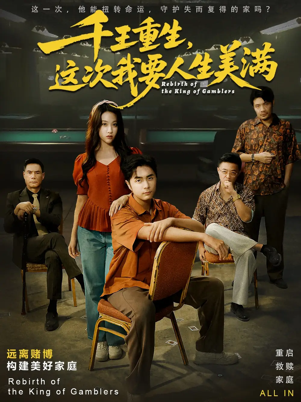 短剧《千王重生，这次我要人生美满＆重回九零：掌牌局护妻女》高清完整版全集免费在线观看大结局